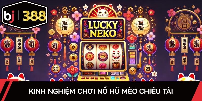 Tham khảo thêm kinh nghiệm chơi nổ hũ Mèo Chiêu Tài